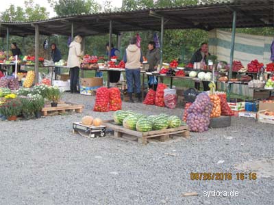 Basar in den Karpaten