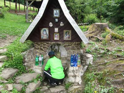 Mineralquelle in Kosivska Polyana