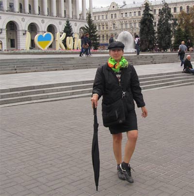 Nelia Sydoriak in Kiew