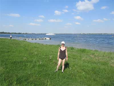 Große Goitzschesee bei Bitterfeld