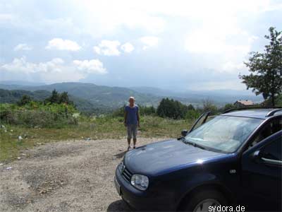 Rumaenische Berge bei Sighetu Marmatiei