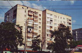 Älteres Mehrfamilienhaus in Vinnitsa (Ukraine)