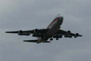 flugzeuglandung Leipzig/Halle