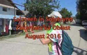 Salzseen in Solotvyno